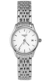Longines Lyre Classico 25mm White Dial Silver Stainless Steel Watch for Women - L4.259.4.12.6