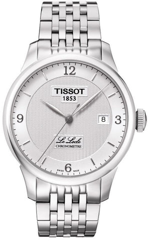 Tissot Le Locle Automatic Cosc White Dial Silver Steel Strap Watch For Men - T006.408.11.037.00