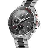 Tag Heuer Formula 1 Automatic Chronograph Grey Dial Two Tone Strap Watch for Men - CAZ2012.BA0970