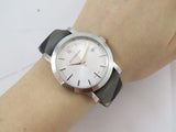 Burberry The City Silver Dial Multicolored Leather Strap Watch for Women - BU1873
