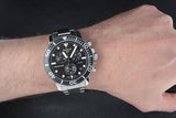 Tissot Seastar 1000 Chronograph Black Dial Silver Steel Strap Watch For Men - T120.417.11.051.00