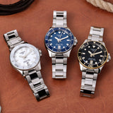 Tissot Seastar 1000 Black Dial Silver Steel Strap Watch For Men - T120.210.21.051.00