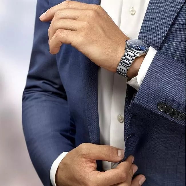 Longines Master Collection Automatic 40mm Blue Dial Silver Steel Strap Watch for Men - L2.793.4.97.6