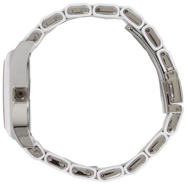 Marc Jacobs Pelly White Dial White Silicone Strap Watch for Women - MBM2588