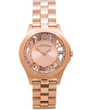 Marc Jacobs Henry Rose Gold Dial Rose Gold Steel Strap Watch for Women - MBM3293
