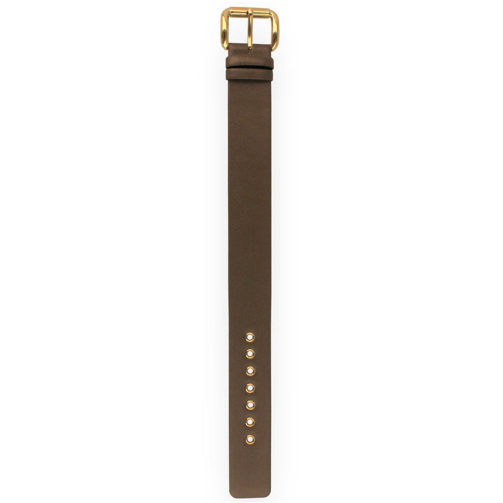 Marc Jacobs Amy Grey Dial Grey Leather Strap Watch for Women - MBM1153