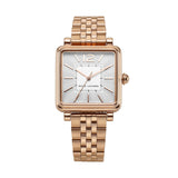Marc Jacobs Vic Silver Dial Rose Gold Steel Strap Watch for Women - MJ3514