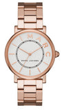 Marc Jacobs Roxy White Dial Rose Gold Steel Strap Watch for Women - MJ3523