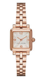 Marc Jacobs Vic Silver Dial Rose Gold Steel Strap Watch for Women - MJ3530