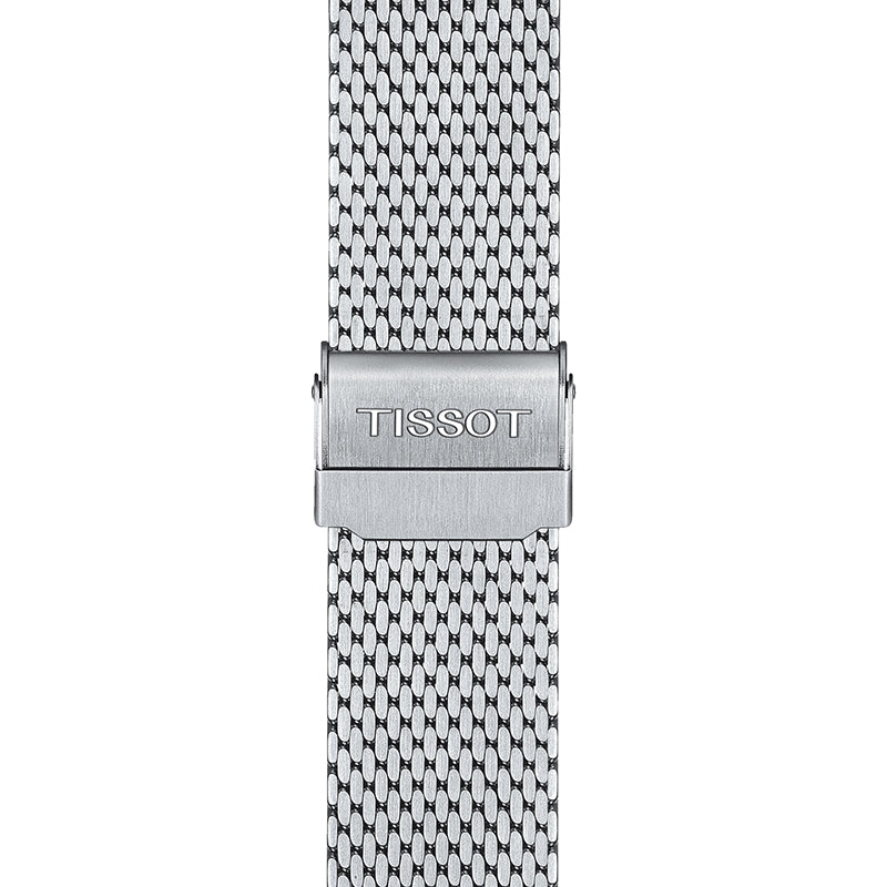 Tissot Seastar 1000 Powermatic 80 Blue Dial SIlver Mesh Bracelet Watch For Men - T120.407.11.041.02