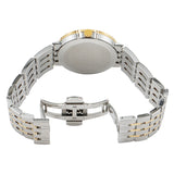 Movado Museum Esperanza Black Dial Two Tone Steel Strap Watch For Men - 0607058