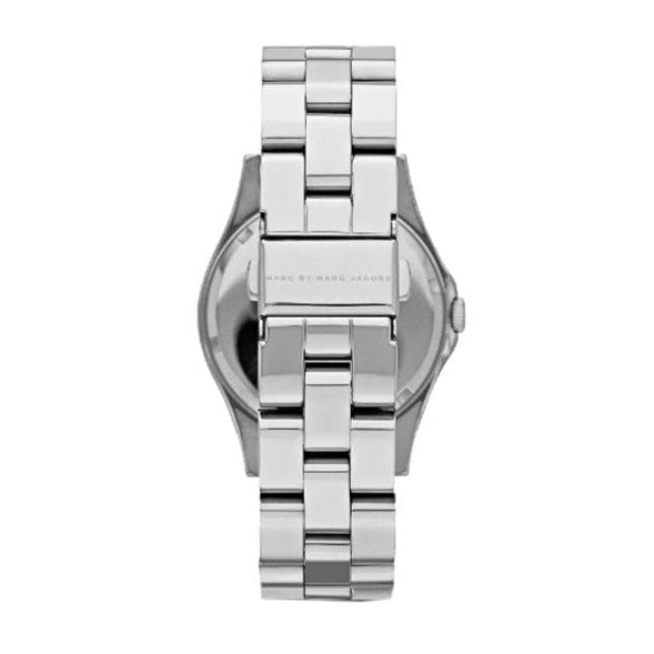 Marc Jacobs Henry Silver Dial Silver Steel Strap Watch for Women - MBM3210