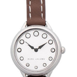 Marc Jacobs Betty White Dial Brown Leather Strap Watch for Women - MJ1480