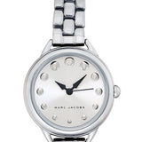 Marc Jacobs Betty White Dial Silver Steel Strap Watch for Women - MJ3497