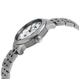 Tissot Le Locle Automatic Diamonds Mother of Pearl Dial Silver Steel Strap Watch For Women - T006.207.11.116.00