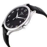 Tissot T Classic Tradition Black Dial Black Leather Strap Watch For Men - T063.610.16.052.00