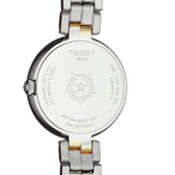 Tissot Flamingo Mother of Pearl White Dial Two Tone Steel Strap Watch For Women - T094.210.22.111.01