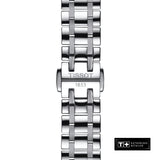 Tissot Chemin Des Tourelles Powermatic 80 Rubies Mother of Pearl Dial Silver Steel Strap Watch For Women - T099.207.11.113.00