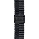 Tissot T Classic PR 100 Chronograph Black Dial Black Mesh Bracelet Watch For Men - T101.417.33.051.00