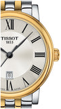 Tissot T Classic Carson Lady Premium Silver Dial Two Tone Steel Strap Watch For Women - T122.210.22.033.00