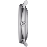 Tissot T Classic Carson Premium Powermatic 80 White Dial Silver Steel Strap Watch For Men - T122.407.11.031.00