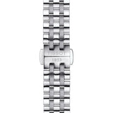 Tissot Carson Premium Lady Mother of Pearl Pink Dial Silver Steel Strap Watch For Women - T122.210.11.159.00