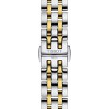 Tissot Classic Dream Lady Gold Dial Two Tone Steel Strap Watch For Women - T129.210.22.263.00