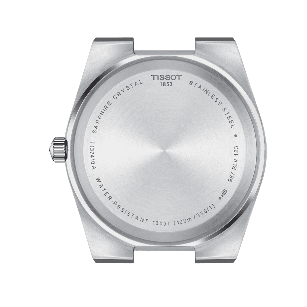 Tissot T Classic PRX Blue Dial Silver Steel Strap Watch For Men - T137.410.11.041.00