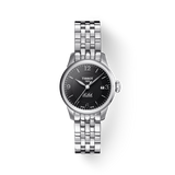 Tissot Le Locle Small Automatic Black Dial Silver Steel Strap Watch For Women - T41.1.183.54