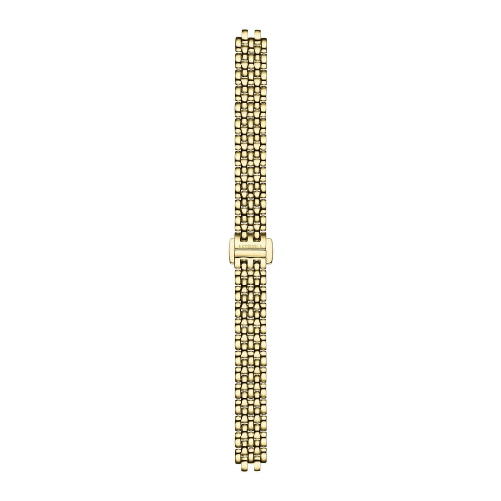 Tissot T-Lady Lovely Mother of Pearl Dial Gold Steel Strap Watch For Women - T058.009.63.116.00