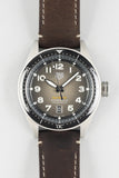 Tag Heuer Autavia Automatic Grey Dial Brown Leather Strap Watch for Men - WBE5114.FC8266