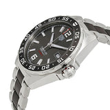 Tag Heuer Formula 1 Calibre 5 Anthracite Dial Two Tone Steel Strap Watch for Men - WAZ2011.BA0843