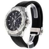 Tag Heuer Aquaracer Chronograph Black Dial Black Rubber Strap Watch for Men - CAY1110.FT6041