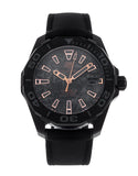 Tag Heuer Aquaracer Calibre 5 Black NATO Strap Carbon Dial Watch for Men - WBD218A.FC6445
