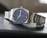 Tissot PRX Powermatic 80 Blue Dial Silver Steel Strap Watch For Men - T137.407.11.041.00