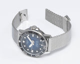 Tissot Seastar 1000 Powermatic 80 Blue Dial SIlver Mesh Bracelet Watch For Men - T120.407.11.041.02