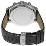 Tissot T Classic Tradition Chronograph Black Dial Black Leather Strap Watch For Men - T063.617.16.057.00
