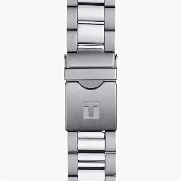 Tissot Seastar 1000 Chronograph Driver Blue Dial Silver Steel Strap Watch For Men - T120.417.11.041.01