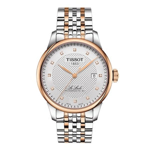 Tissot Le Locle Powermatic 80 Silver Dial Two Tone Steel Strap Watch For Men - T006.407.22.036.01