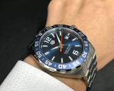 Tag Heuer Formula 1 Quartz 43mm Blue Dial Silver Steel Strap Watch for Men - WAZ1010.BA0842