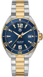 Tag Heuer Formula 1 Analog Blue Dial Two Tone Steel Strap Watch for Men - WAZ1120.BB0879