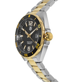 Tag Heuer Formula 1 Quartz Black Dial Two Tone Steel Strap Watch for Men - WAZ1121.BB0879