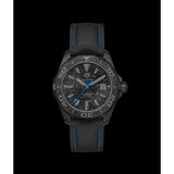 Tag Heuer Aquaracer Calibre 5 Black Nylon Strap Carbon Dial Watch for Men -  WBD218C.FC6447