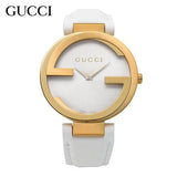 Gucci Interlocking Latin Grammy Special Edition Gold Watch For Women - YA133313