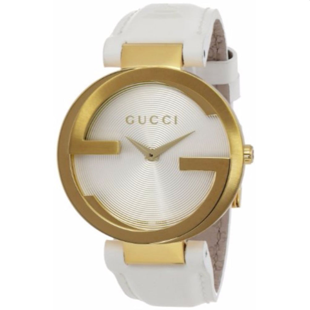 Gucci Interlocking Latin Grammy Special Edition Gold Watch For Women - YA133313