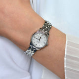 Tissot Le Locle Small Lady Automatic Silver Dial Silver Steel Strap Watch For Women - T41.1.183.34