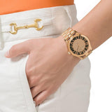 Marc Jacobs Henry Rose Gold Dial Rose Gold Steel Strap Watch for Women - MBM3207