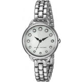 Marc Jacobs Betty Mother of Pearl White Dial Silver Steel Strap Watch for Women - MJ3510