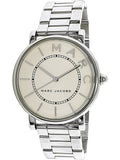 Marc Jacobs Roxy White Dial Silver Steel Strap Watch for Women - MJ3521