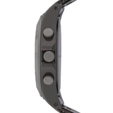 Marc Jacobs Blade Chronograph Black Dial Two Tone Steel Strap Watch for Women - MBM3179